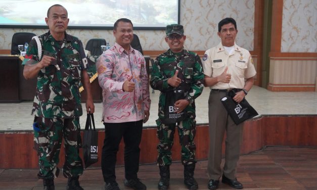 Sosialisasi Produk dan layanan unggulan Bank Syariah Indonesia (BSI) Jambi kepada anggota Korem 042/Gapu