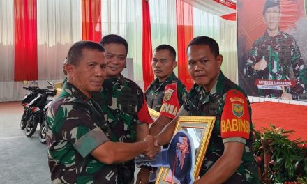 Lagi Dan Lagi, Prajurit Kodim 0420/Sarko Terima Penghargaan