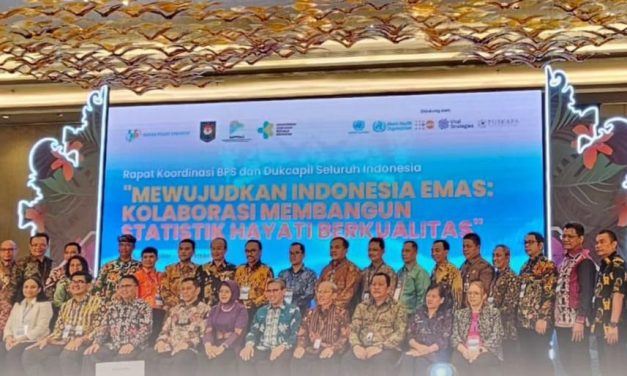 Kepala Dinas Sosialdukcapil Provinsi Jambi Drs. M. ARIF BUDIMAN, M.H menghadiri Rapat Koordinasi BPS Dukcapil se-indonesia