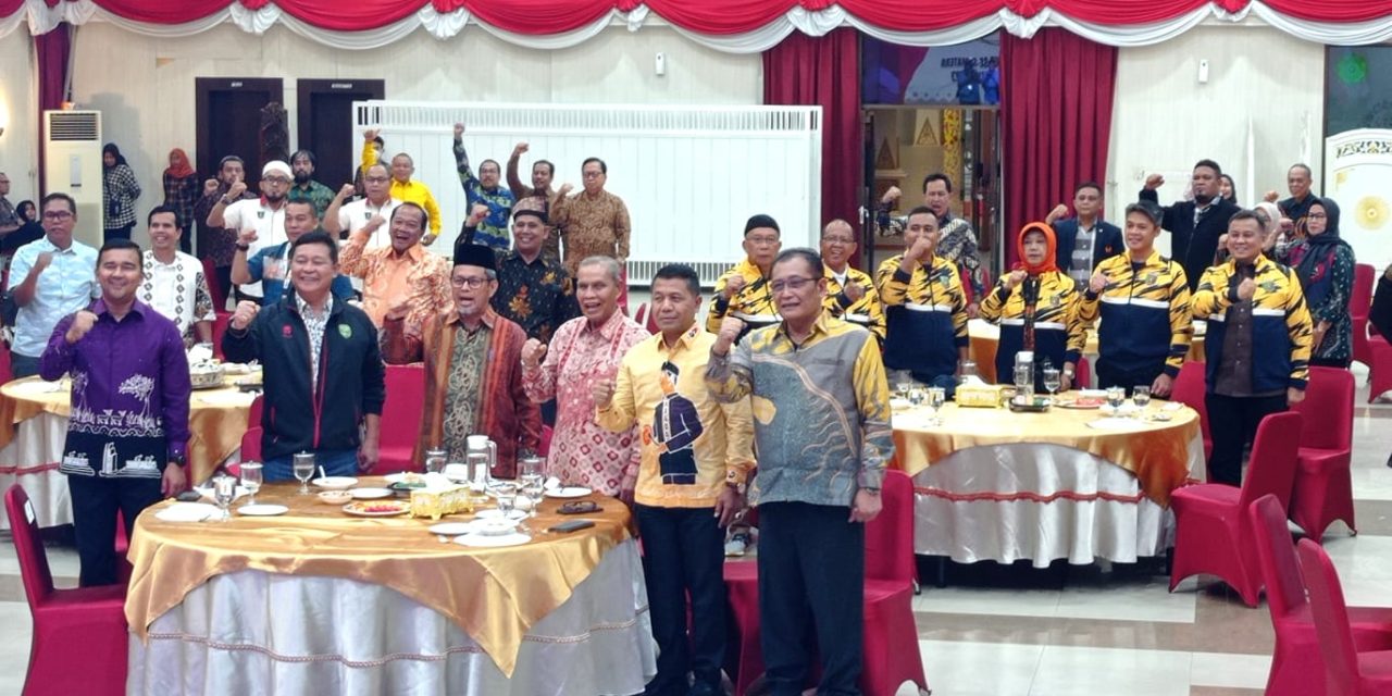 Ketum KONI Provinsi Jambi Budi Setiawan Menghadiri Acara Dinner Pemprov Riau dengan KONI Pusat dan Gubernur Se- Sumatera