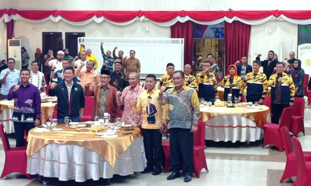 Ketum KONI Provinsi Jambi Budi Setiawan Menghadiri Acara Dinner Pemprov Riau dengan KONI Pusat dan Gubernur Se- Sumatera