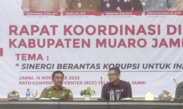 RAPAT KOORDINASI DISDIKBUD KABUPATEN MUARO JAMBI TAHUN 2023
