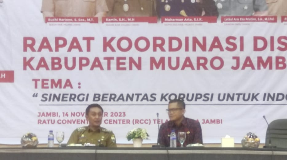RAPAT KOORDINASI DISDIKBUD KABUPATEN MUARO JAMBI TAHUN 2023