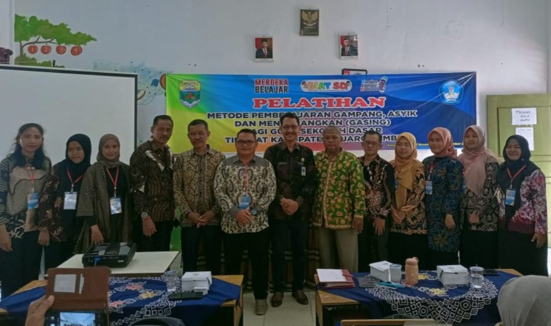 Dinas Pendidikan Kabupaten Muaro Jambi gelar pelatihan berhitung metode Gasing Tahun 2023
