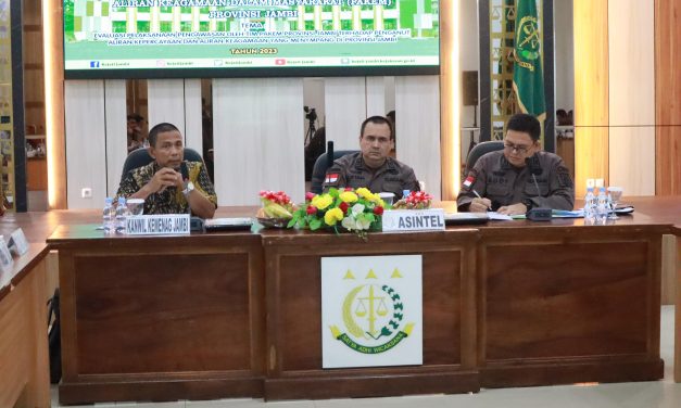 Antisipasi Penyimpangan Agama, Kejati Jambi kembali gelar Rakor PAKEM