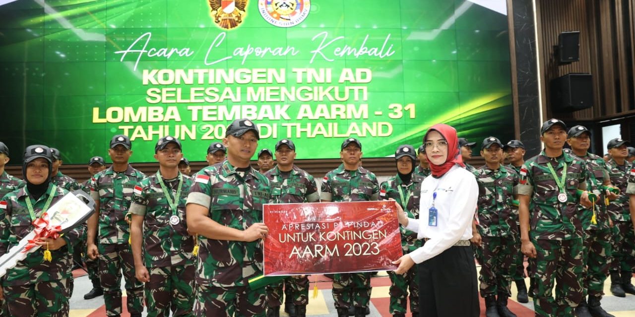 Mantap! Tim Tembak TNI AD Raih Gelar Juara Umum ke-14 Lomba Tembak AARM