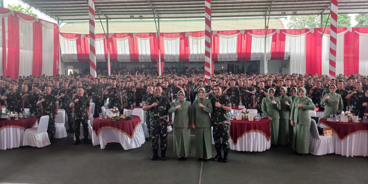 Korem 042/Garuda Putih menggelar Acara Lepas Sambut Komandan Korem 042/Gapu dari Brigjen TNI Supriono, S.IP., M.M kepada Kolonel Inf Rachmad, S.I.P