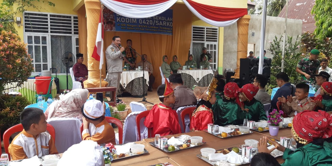 Mengentaskan Angka Stunting, Kodim 0420/Sarko Konsisten Selenggarakan Program Unggulan Panglima Kodam II/Sriwijaya