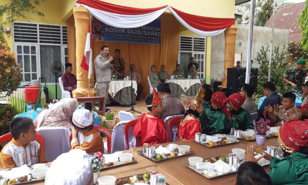 Mengentaskan Angka Stunting, Kodim 0420/Sarko Konsisten Selenggarakan Program Unggulan Panglima Kodam II/Sriwijaya