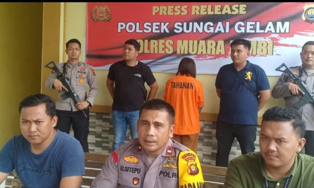 Polsek sungai gelam berhasil mengungkap kasus dugaan tindak pidana penipuan dan penggelapan Tahun 2023
