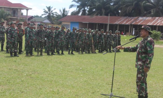 2500 Pohon Ditaman Serentak, Upaya Kodim 0420/Sarko Lestarikan Alam Cegah Banjir