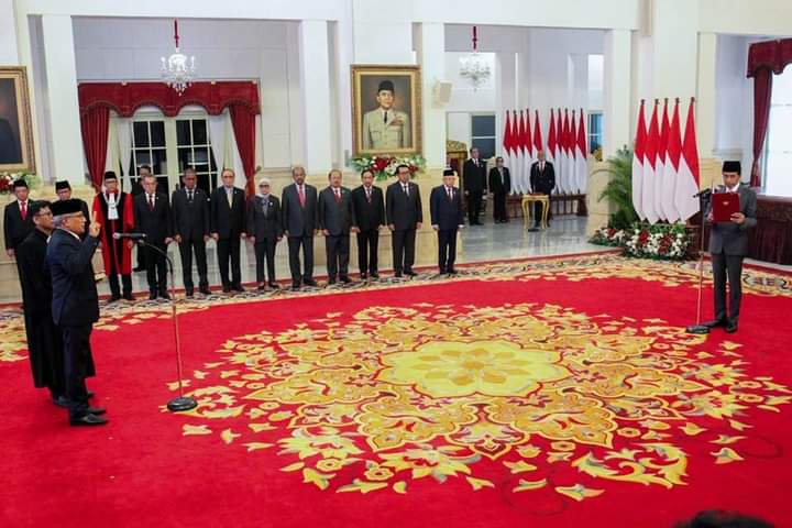 Presiden RI Resmi Melantik IRJEN POL Marthinus Hukom Sebagai Kepala BNN RI