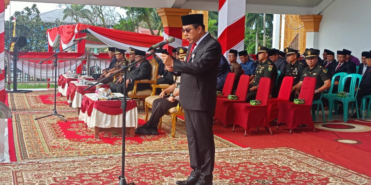 Kasdim 0420/Sarko Hadiri Upacara, Peringatan Hari Bela Negara Ke 75 Tahun 2023