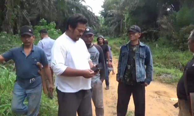 Puluhan Masyarakat Petani Sawit di Sungai Gelam Nyaris Bentrok dengan Preman Koperasi BAM