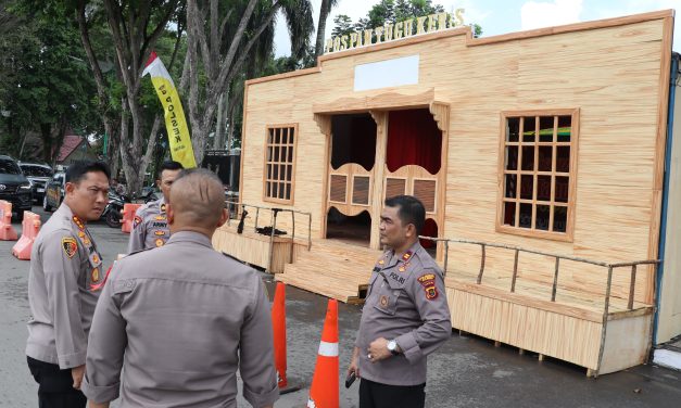 Kapolresta Jambi Cek Langsung Kesiapan Lokasi Pospam dan Posyan Pengamanan Nataru .