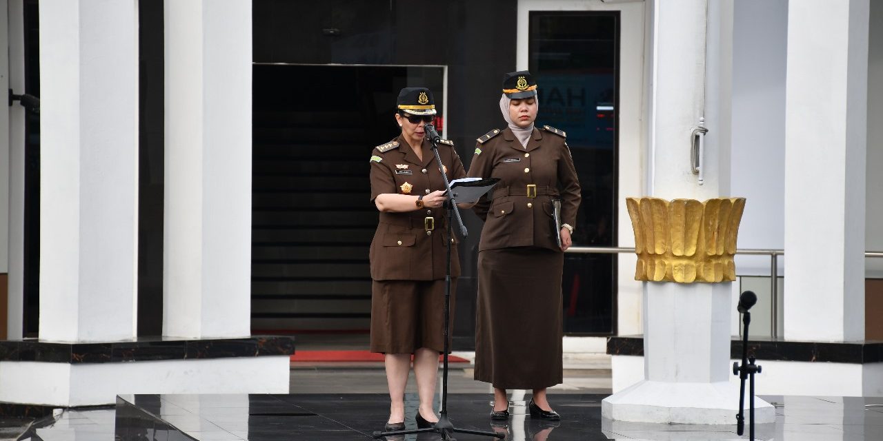 Peringati Hari Ibu Seluruh Jaksa Perempuan Jadi Petugas Upacara