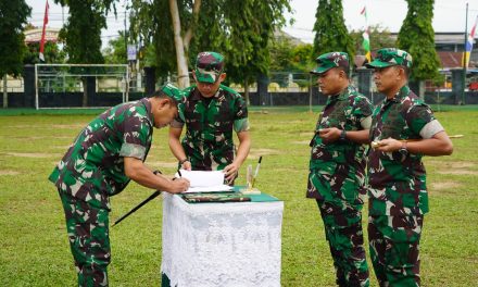 Danrem 042/GAPU Pimpin Apel Penyerahan Kendaraan Operasional SKK MIGAS di Wilayah Korem 042/GAPU