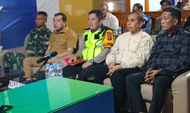Dandim 0420/Sarko Dan Forkopimda Adakan Zoom Meeting Bersama Polres Merangin Dalam Pengamanan Nataru