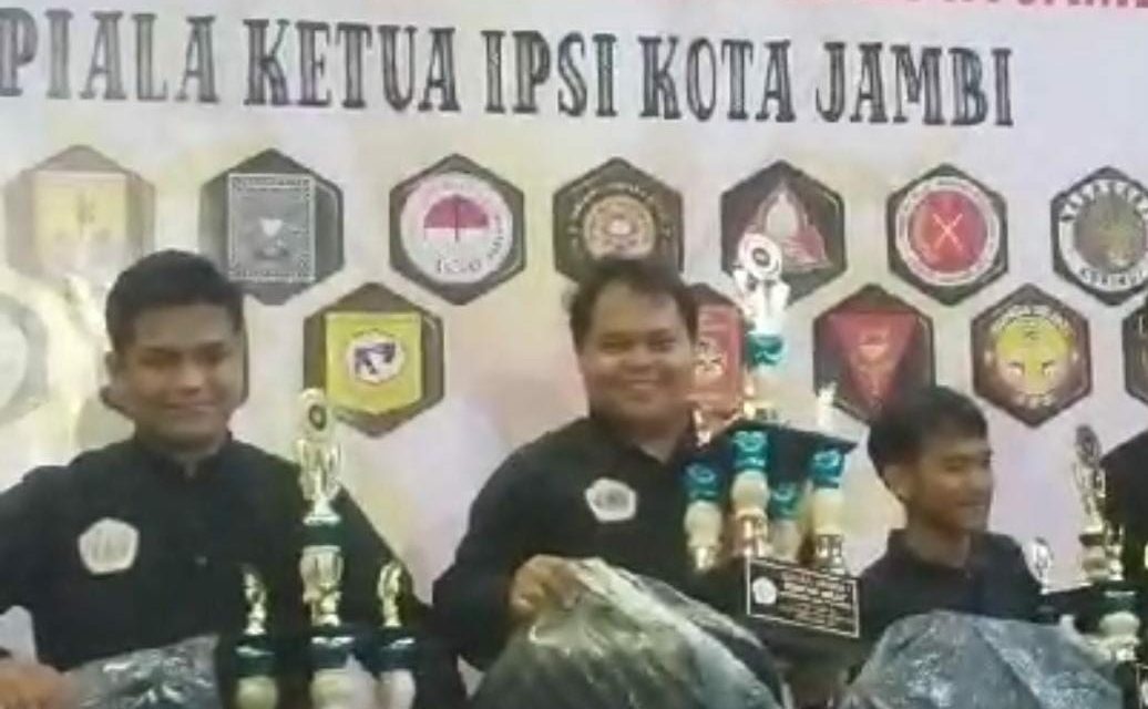 Perguruan Silat HIMSSI GP Juara Umum di Open Turnamen Kejuaraan Pencak Silat IPSI Kota Jambi