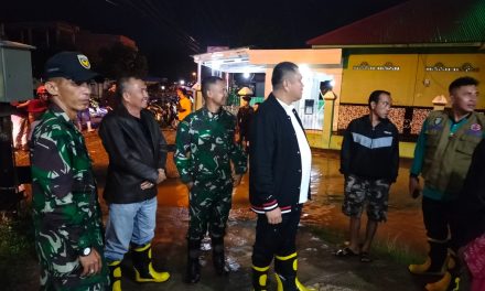 Dandim 0416/Bute Bersama Bupati Bungo Tinjau Lokasi Banjir