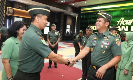 Kasad Terima Laporan Kenaikan Pangkat 30 Pati TNI AD, 19 Diantaranya Baru Pecah Bintang