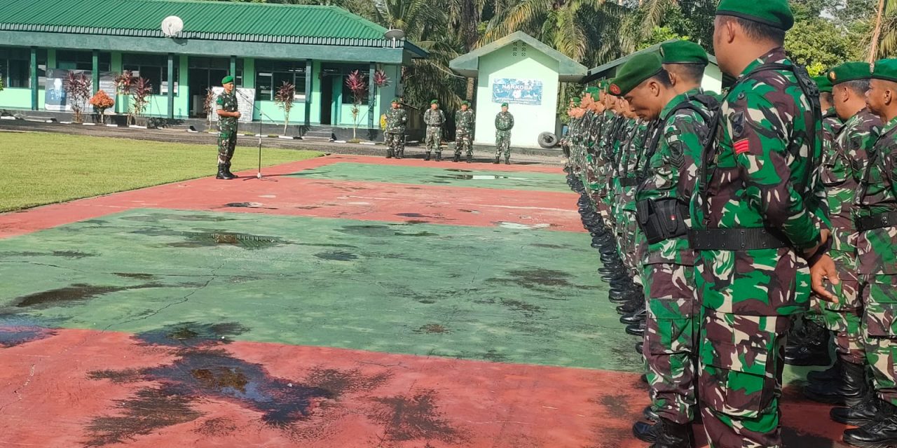 Berikan Jam Komandan, Dandim 0420/Sarko Kepada Seluruh Prajurit