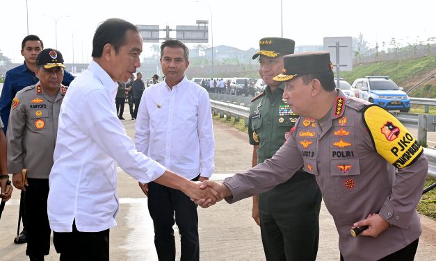 Presiden Jokowi Resmikan Jalan Tol Pamulang-Cinere-Raya Bogor