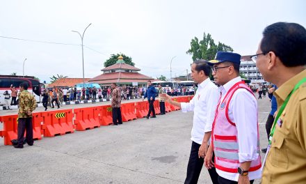 Presiden Jokowi Resmikan Terminal Pakupatan Tipe A di Kota Serang