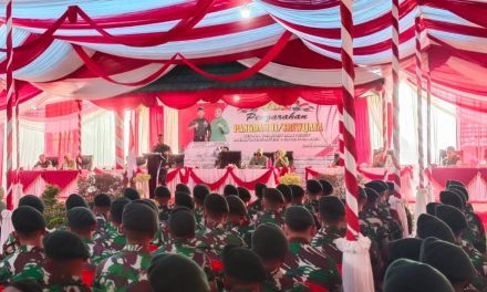 Kunjungan Kerja di YONIF 142/KJ, Pangdam II/Sriwijaya Tekankan Prajurit Harus “PRIMA”
