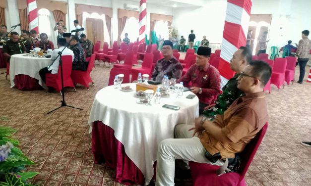 Bersama Forkopimda ,Dandim 0420/Sarko Hadiri Rapat Kesiapan Penyelenggaraan Pemilihan Umum Tahun 2024