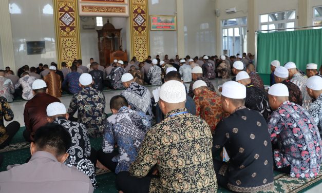 Tingkatkan Ketaqwaan dan Keimanan, Polresta Jambi Rutin Gelar Binrohtal Kepada Personel.