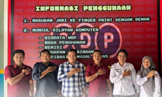 Koordinasi KPU bersama Lapas Sabak terkait Daftar Pemilih pada Pemilu 2024