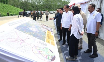 Presiden Jokowi Groundbreaking Kawasan Kantor OIKN