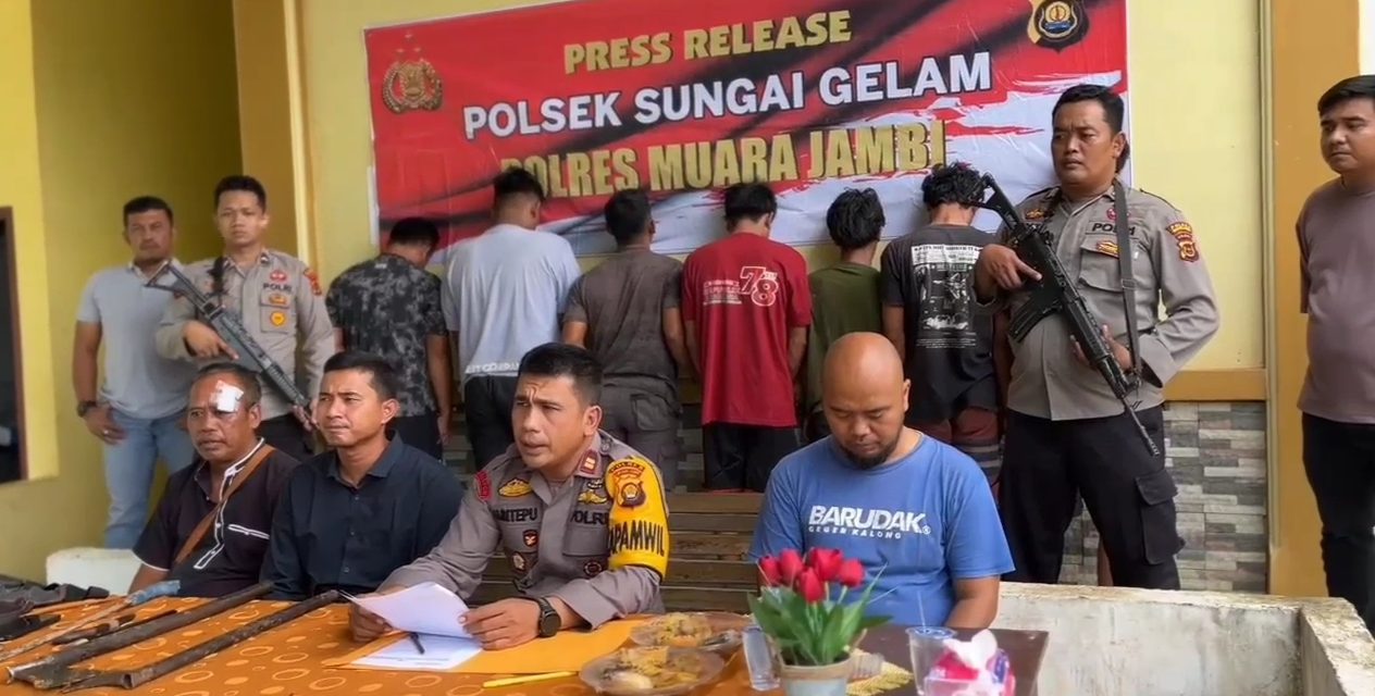 Ini Nama-Nama Komplotan Pencuri Sawit yang Diringkus Polsek Sungai Gelam, 1 DPO