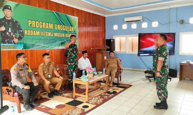 Program Kodam Sriwijaya, Dandim 0420/Sarko ,Tanamkan Wasbang Dan Tingkatkan Rasa Cinta Tanah Air Kepada Mahasiswa
