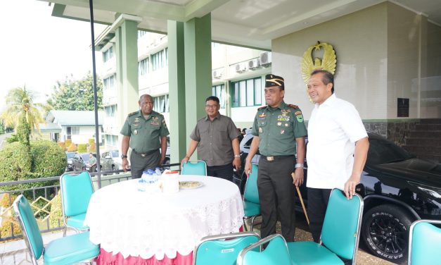 Pangdam Kasuari Sambut Hangat Kunker Waka BIN Ke Makodam