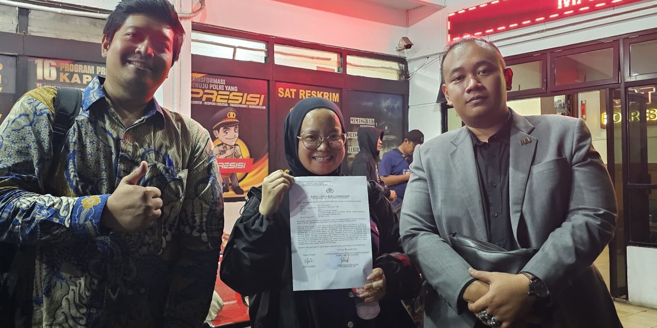 Merasa Dirugikan Anti Fauzianti Datangi Polrestabes Bandung, Atas Dugaan Tindak Pidana Penggelapan