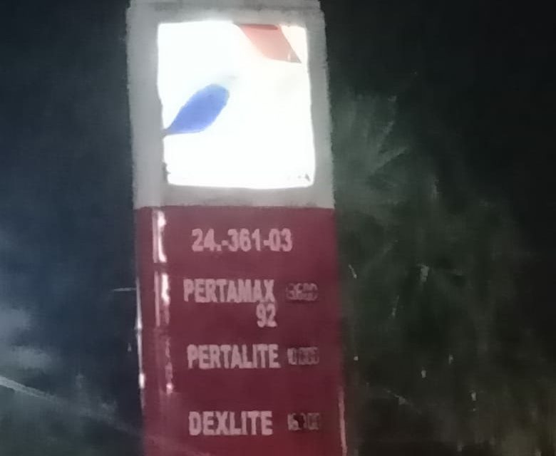 Diduga Oknum SPBU “2436103” Milik Yopi Mutalib Melakukan Penyimpangan BBM Subsidi.