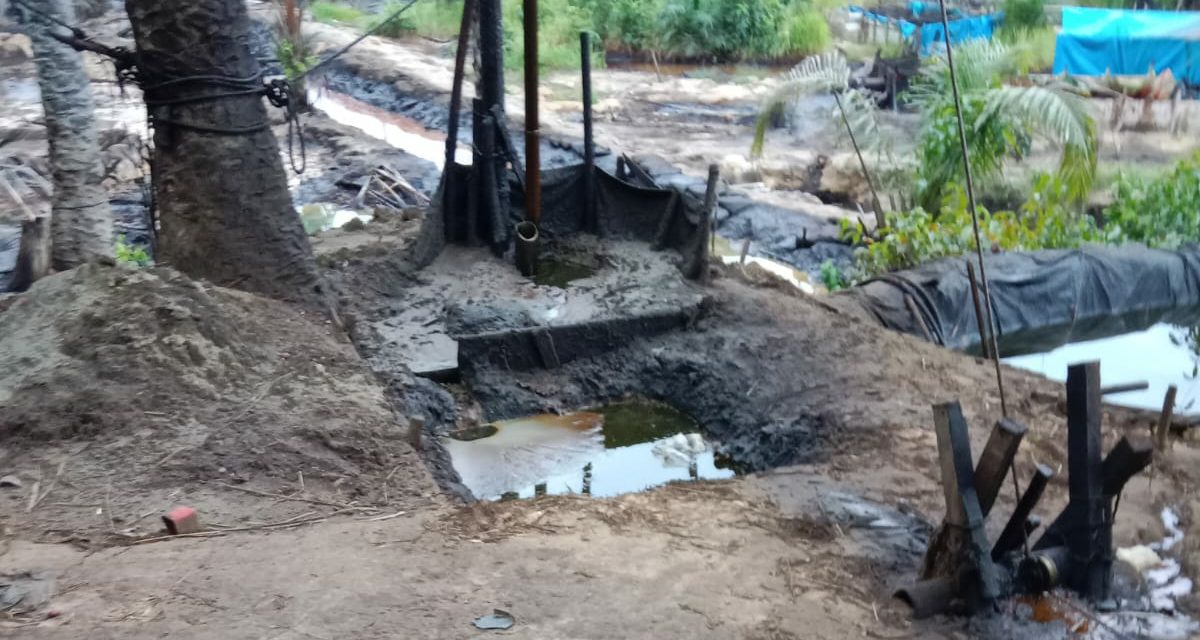 Periksa Dan Tangkap “Subur” Diduga Pemegang Koordinasi Sumur Minyak Di Bukit Subur.