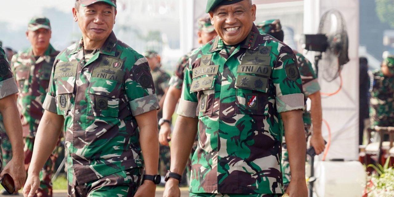 Panglima Kostrad Hadiri Apel Gelar Pasukan Pengamanan Pemilu 2024