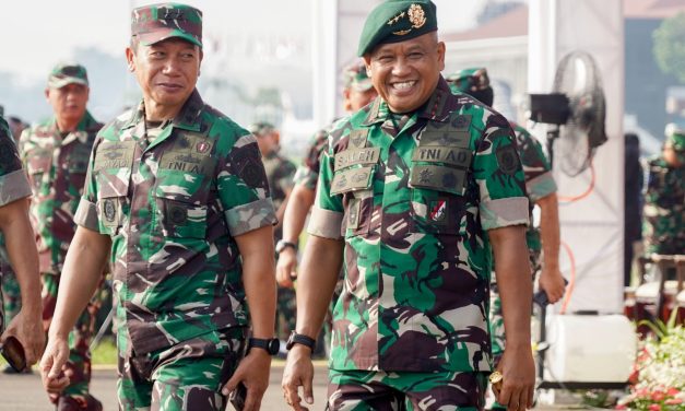 Panglima Kostrad Hadiri Apel Gelar Pasukan Pengamanan Pemilu 2024
