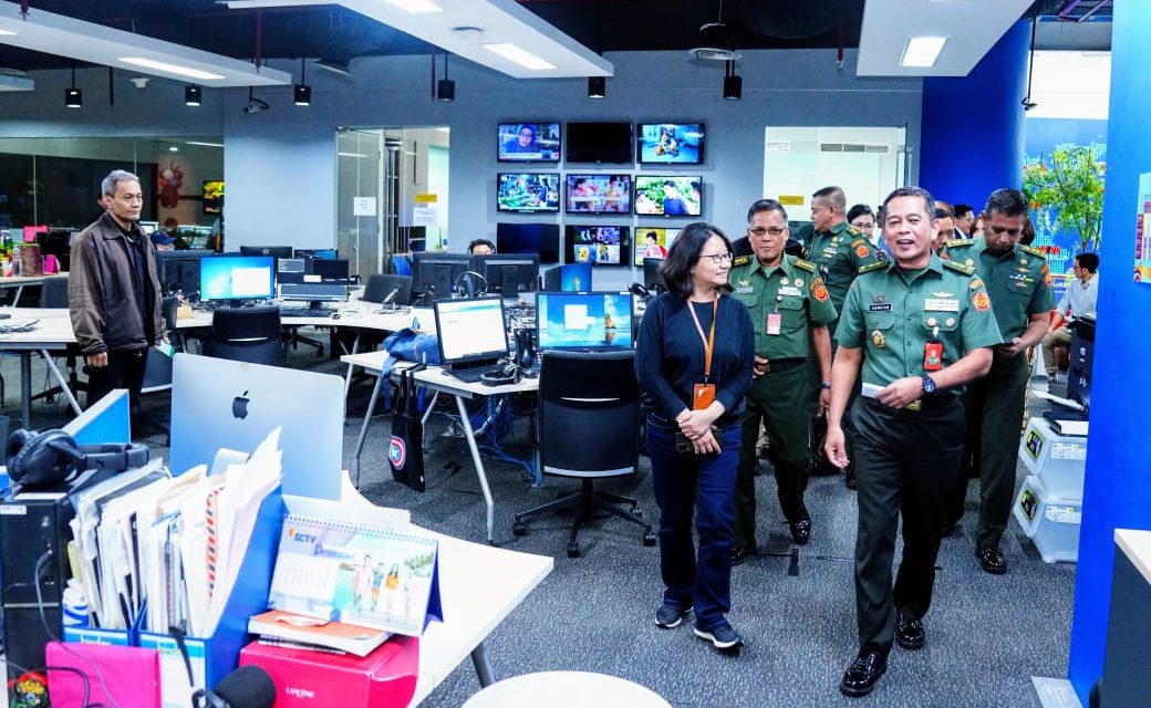 Kapuspen TNI Kunjungi Emtek Group Pererat Kerja Sama Penerangan