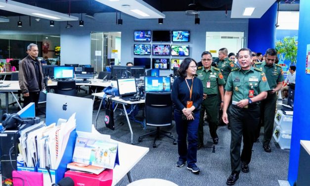 Kapuspen TNI Kunjungi Emtek Group Pererat Kerja Sama Penerangan