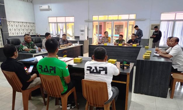 Kodim 0420 /Sarko Yang Diwakili Kasdim Hadiri Coffee Morning Mantap Brata 2023-2024 Di Mapolres Merangin