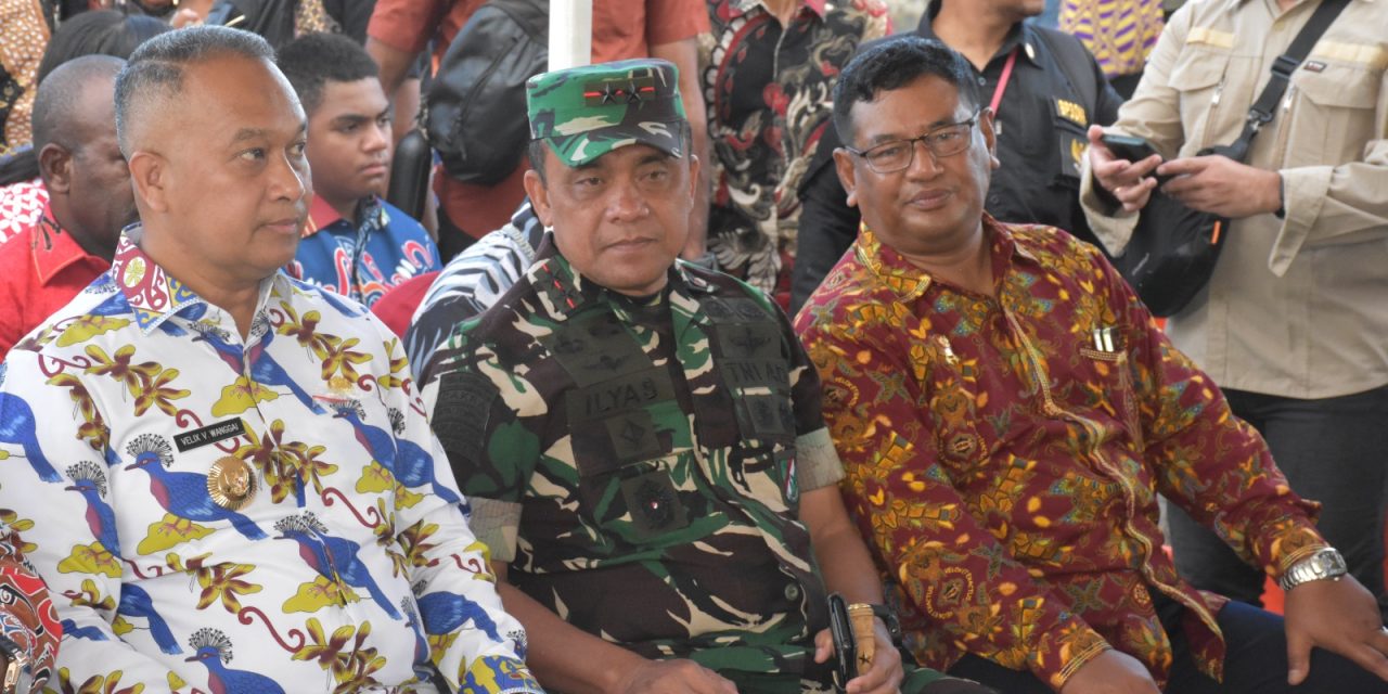 Hadiri HUT Ke-169 PI Pangdam Kasuari Ajak Masyarakat Bangun Papua dan Papua Barat