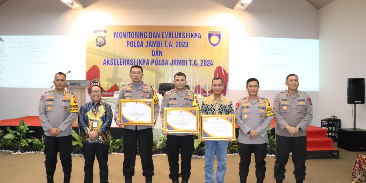 Kapolda Jambi Pimpin langsung Pembukaan Monitoring dan Evaluasi IKPA Polda Jambi T.A. 2023 dan Akselerasi IKPA Polda Jambi T.A. 2024.