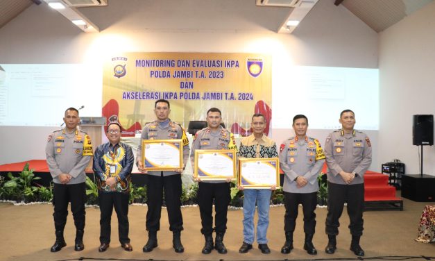 Kapolda Jambi Pimpin langsung Pembukaan Monitoring dan Evaluasi IKPA Polda Jambi T.A. 2023 dan Akselerasi IKPA Polda Jambi T.A. 2024.