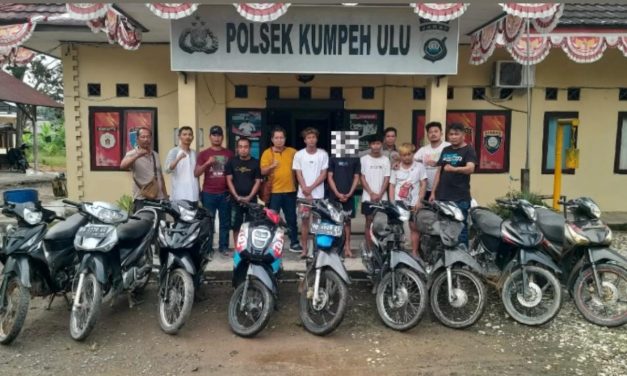 Petualangan Pelaku Curanmor Berakhir di Tangan Reskrim Polsek Kumpeh Ulu