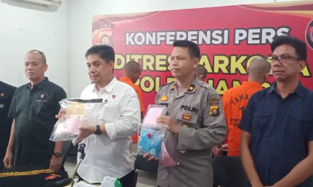 Selama Januari hingga Februari 2024 Ditresnarkoba Polda Jambi Ungkap 16 Kasus Narkotika Dengan BB 1.403,8 Gram Sabu dan 520 Butir Methamphetamine
