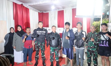 Dandim 0418/Plg Mendampingi Pangdam II/Swj Bersama Rombongan Melaksanakan Patroli Pengecekan TPS Di kota Palembang